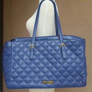Quilted Large Joy & Iman Tote Bag